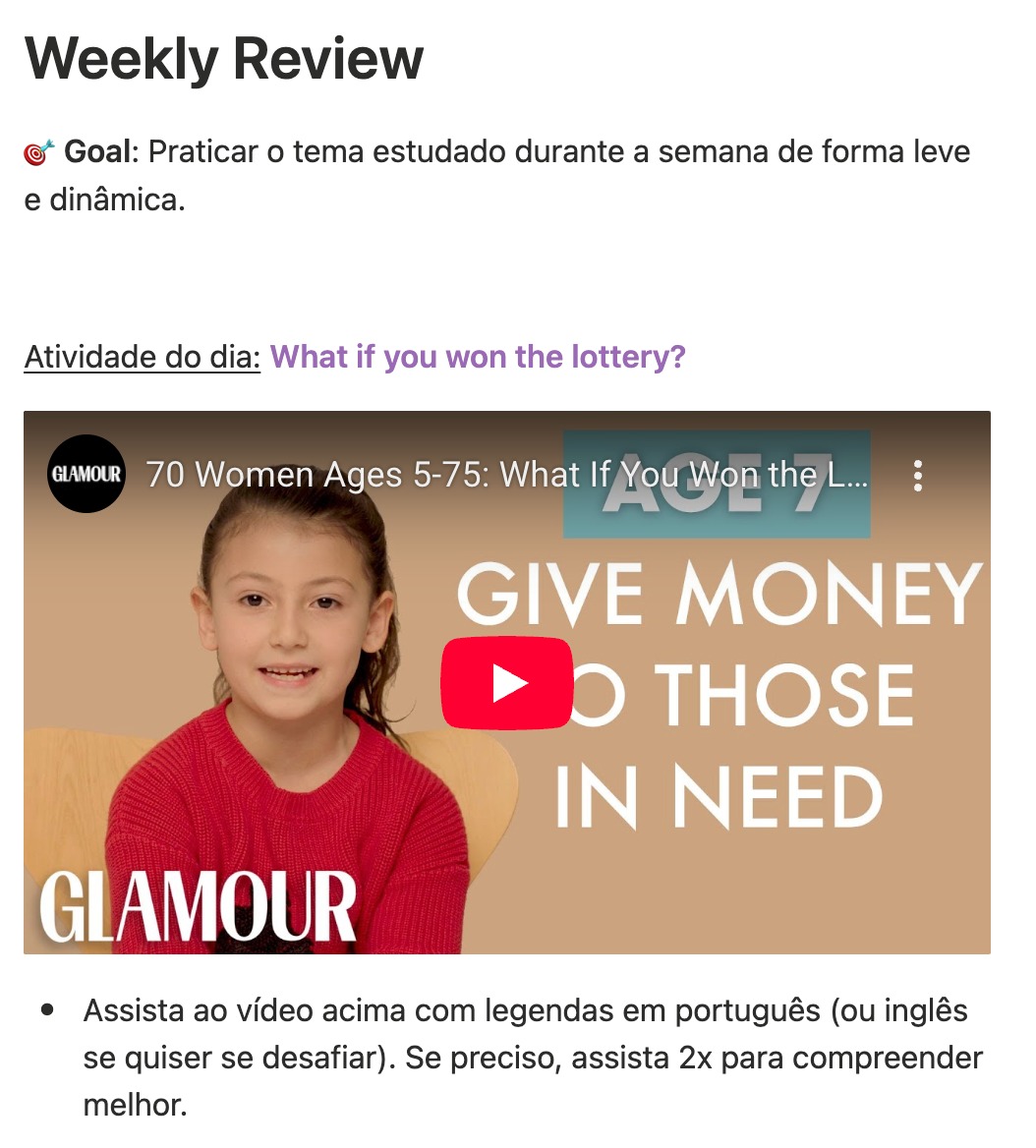 Placeholder para Organização no Notion.